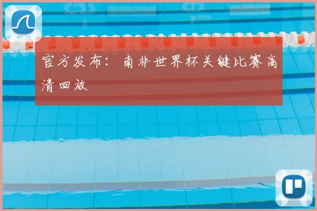 官方发布：南非世界杯关键比赛高清回放