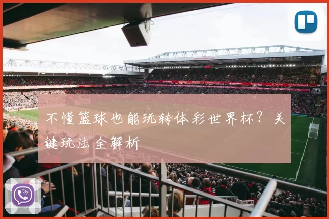 不懂篮球也能玩转体彩世界杯？关键玩法全解析