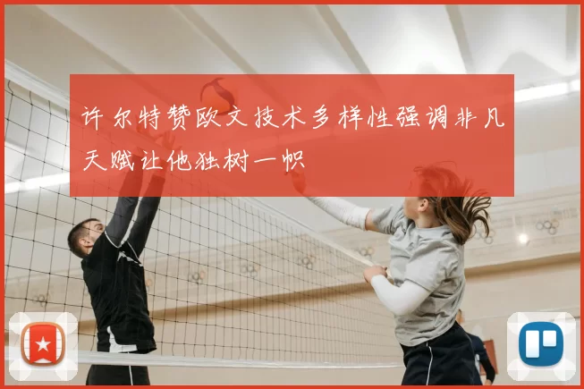 许尔特赞欧文技术多样性强调非凡天赋让他独树一帜