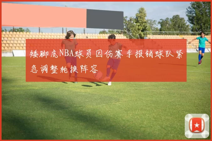 矮脚虎NBA球员因伤赛季报销球队紧急调整轮换阵容
