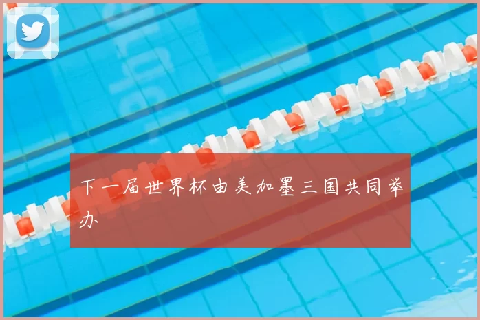 下一届世界杯由美加墨三国共同举办